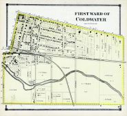 Coldwater - Ward 1, Branch County 1872